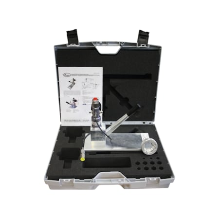 Dwyer Instruments Test Pump with 1/4" NPT Connections, Fine Volume Adjustment Tool and Case. BCHP-KIT